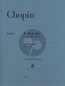 Chopin Etude Op.10 No.3 E-dur (Henle-Urtext)