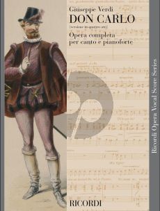 Verdi Don Carlo (4 Acts) Vocal Score (it.)