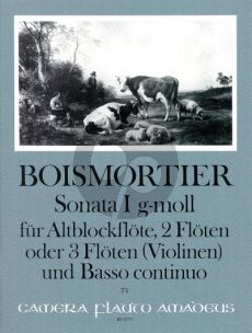 Boismortier Sonata g-minor Op.34 No.1