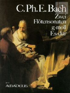 Bach 2 Sonaten Es-dur / g-moll BWV 1031 / 1020 Flöte und Bc (früher an J.S.Bach zugeschrieben) (Oskar Peter)