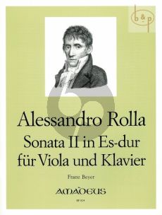 Sonata II Es-dur for Viola and Piano