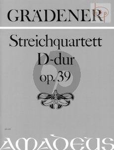 Quartett No.2 D-dur Op.39