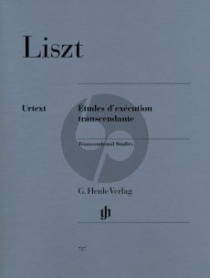 Liszt Etudes d'Execution Transcendante (Heinemann/Eckhardt) (Henle-Urtext)