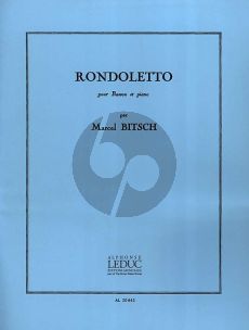 Bitsch Rondoletto Basson et Piano