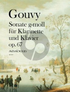 Gouvy Sonate in g-moll Op. 67 Klarinette[Bb]-Klavier