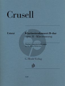 Crusell Concerto B-flat major Op. 11 Clarinet[Bb]-Piano (Henle)