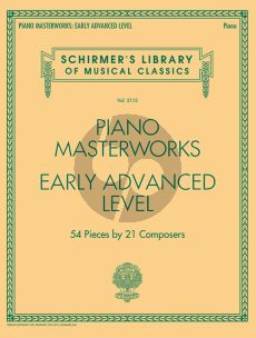 Piano Masterworks - Early Advanced Level