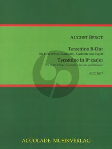 Bergt Terzettino B-flat major Flute[Oboe/Clar.]-Clarinet-Bassoon