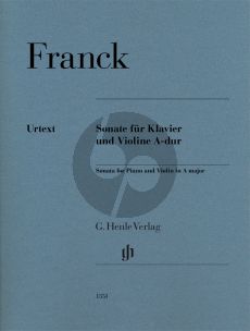Franck Sonate A-dur Violine-Klavier (ed. Peter Jost) (Henle)