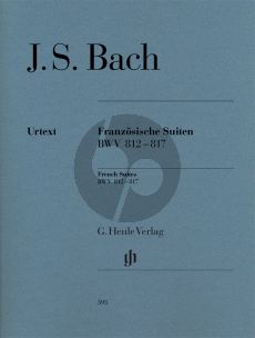 Bach Franzosische Suiten (BWV 812-817) Klavier (Henle)