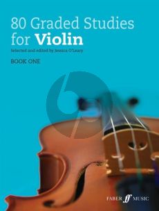 80 Graded Studies for Violin Book 1 (ed. Jessica O'Leary)
