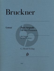 Bruckner Two Aequali for three Trombones