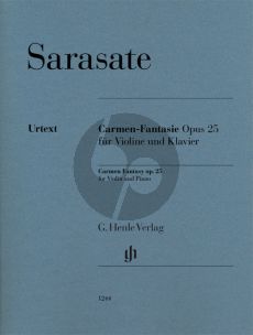 Sarasate Carmen-Fantasie Opus 25 für Violine und Klavier (Peter Jost) (Henle-Urtext)