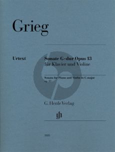 Grieg Sonate G-dur Op. 13 Violine und Klavier (Ernst-Günter Heinemann und Einar Steen-Nokleberg)