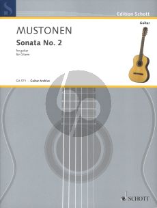 Mustonen Sonata No. 2 for Guitar Solo