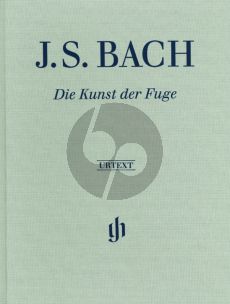 Bach Die Kunst der Fuge BWV 1080 for Harpsichord or Piano (Hardcover / Leinen) (edited by Davitt Moroney) (Henle Urtex - Without Fingering/One Fingersatz)