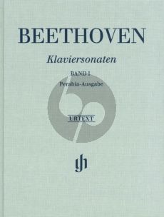 Beethoven Piano Sonatas Volume I, Op.2-22 (Perahia Edition) (Hardcover / Leinen) (Editor: Norbert Gertsch / Fingering: Murray Perahia)