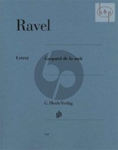 Ravel Gaspard de la Nuit Piano (edited by Peter Jost)