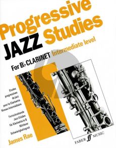 Rae Progressive Jazz Studies for Clarinet (intermediate level)