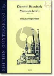 Missa alla brevis BuxWV 114 (5 Voices[SSATB]-Bc) (Score/Parts)