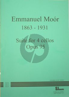 Moor Suite Op. 95 4 Violoncellos (Score/Parts)