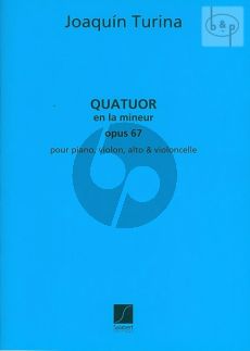 Quatuor a-minor Op.67 Piano-Violon-Alto et Violoncelle