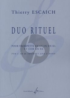 Escaich Duo Rituel Trumpet[C/Bb]-Horn[F]