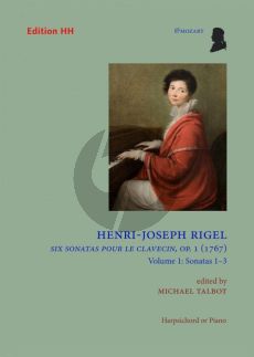 Rigel 6 Sonatas pour le Clavecin Op. 1 Vol. 1 No. 1 - 3 (edited by Michael Talbot)