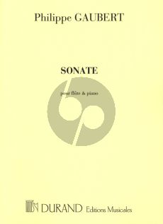 Gaubert Sonate A-major for Flute and Piano (Edition Durand)