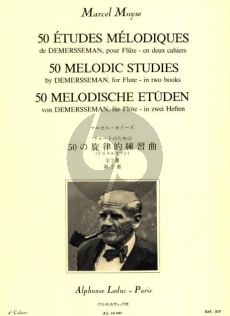 Moyse 50 Etudes de Demersseman Op. 4 Vol. 2 Flute