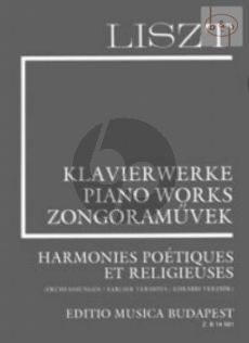 Harmonies Poetiques et Religieuses (earlier versions)