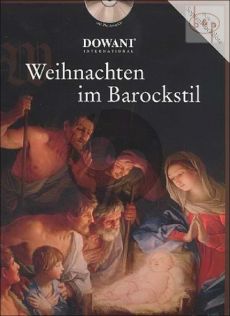 Weihnachten im Barockstil (Descant Rec.-Piano) (Bk-Cd) (Dowani with PLay-Along CD)