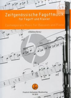 Zeitgenossische Fagottmusik Fagott und Klavier (Dieter Hahnchen)