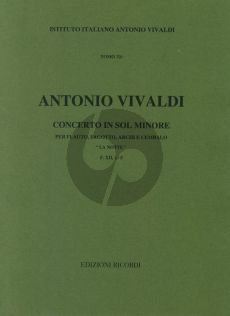 Vivaldi  Concerto g minor F.XII n.5 La Notte