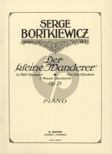 Bortkiewicz The Little Wanderer Op. 21 Piano solo