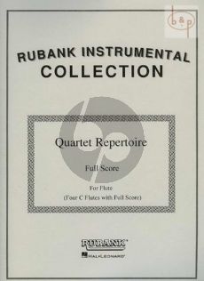 Quartet Repertoire 4 Flutes in C - Score