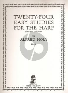 Holy 24 Easy Studies Op.26 for the Harp