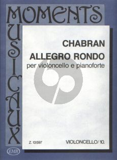 Chabran Allegro Rondo Violoncello and Piano (edited by Árpád Pejtsik) (transcr. by T. Nachéz)