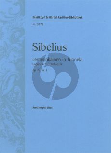 Sibelius Lemminkainen in Tuonela Op. 22 No. 3 Study Score