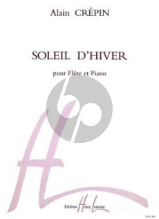 Crepin Soleil d'Hiver pour Flute et Piano