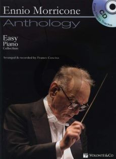 Morricone Anthology Easy Piano Collection (Bk-CD) (edited by Franco Concina) (engl.)