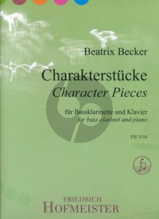 Becker Charakterstücke Bassklarinette und Klavier