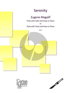 Magalif Serenity Flute with Cello or Viola and Harp or Piano