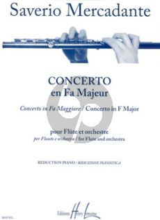 Mercadante Concerto F-major Flute-Orchestra (piano red.) (Gian-Luca Petrucci)