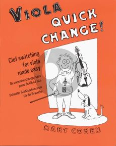 Cohen Viola Quick Change! (Clef switching for Viola made easy)