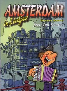 Amsterdam in Liedjes Accordeon/Keyboard met Teksten