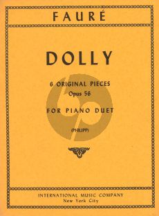 Faure Dolly op.56 Piano 4 hands (6 Original Pieces)