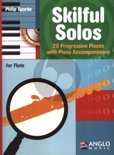Sparke Skilful Solos for Flute and Piano (Bk-Cd) (intermediate level)