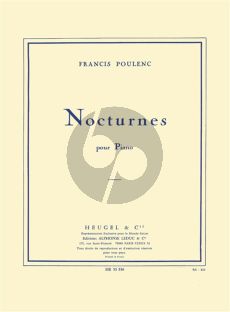 Poulenc 8 Nocturnes Piano