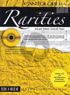 Rarities - Arias for Tenor (Voice-Piano)